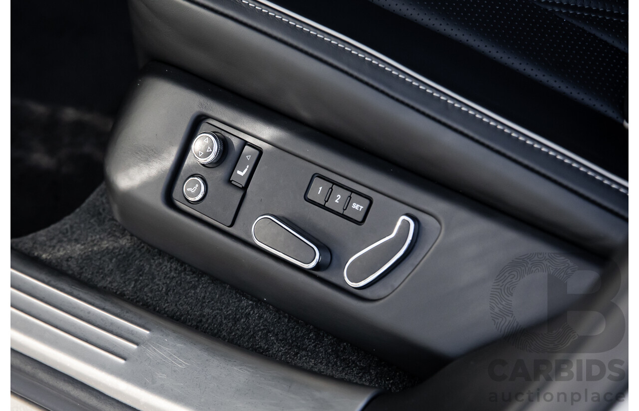 12/2014 Bentley Flying Spur V8 Mulliner (AWD) 3W MY15 4d Sedan Glacier White Twin Turbo V8 4.0L