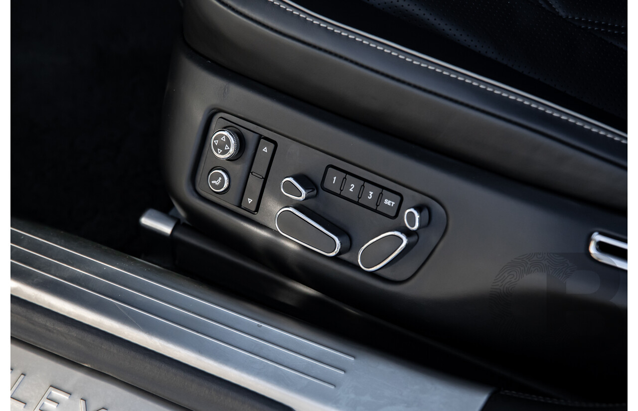 12/2014 Bentley Flying Spur V8 Mulliner (AWD) 3W MY15 4d Sedan Glacier White Twin Turbo V8 4.0L