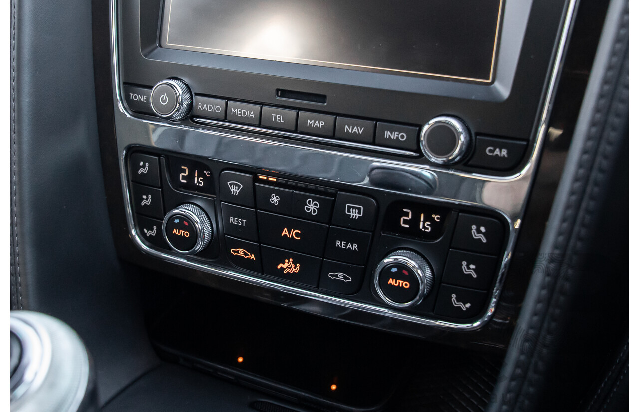 12/2014 Bentley Flying Spur V8 Mulliner (AWD) 3W MY15 4d Sedan Glacier White Twin Turbo V8 4.0L