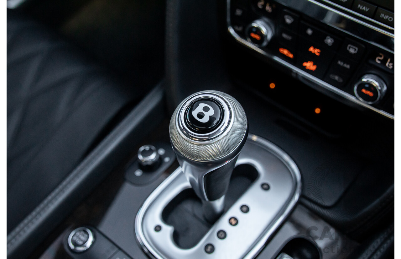 12/2014 Bentley Flying Spur V8 Mulliner (AWD) 3W MY15 4d Sedan Glacier White Twin Turbo V8 4.0L