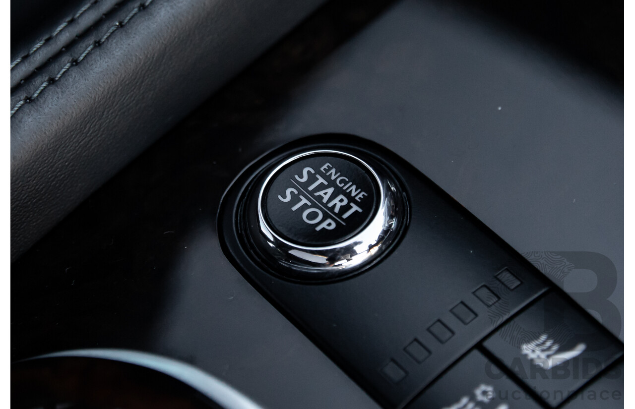 12/2014 Bentley Flying Spur V8 Mulliner (AWD) 3W MY15 4d Sedan Glacier White Twin Turbo V8 4.0L