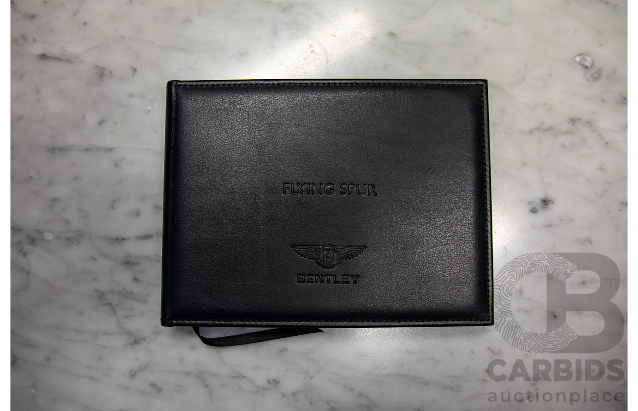 12/2014 Bentley Flying Spur V8 Mulliner (AWD) 3W MY15 4d Sedan Glacier White Twin Turbo V8 4.0L