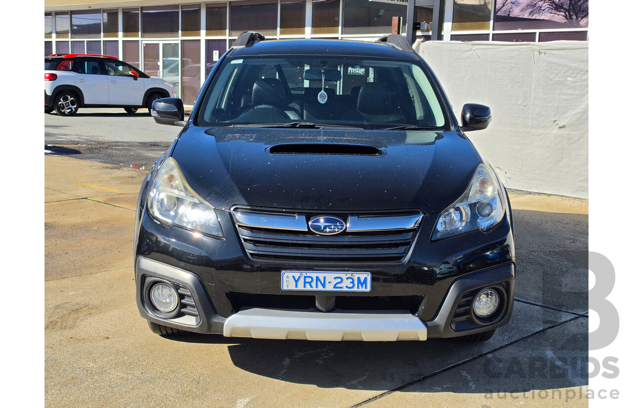 3/2014 Subaru Outback 2.0D Premium MY14 4d Wagon Black 2.0L