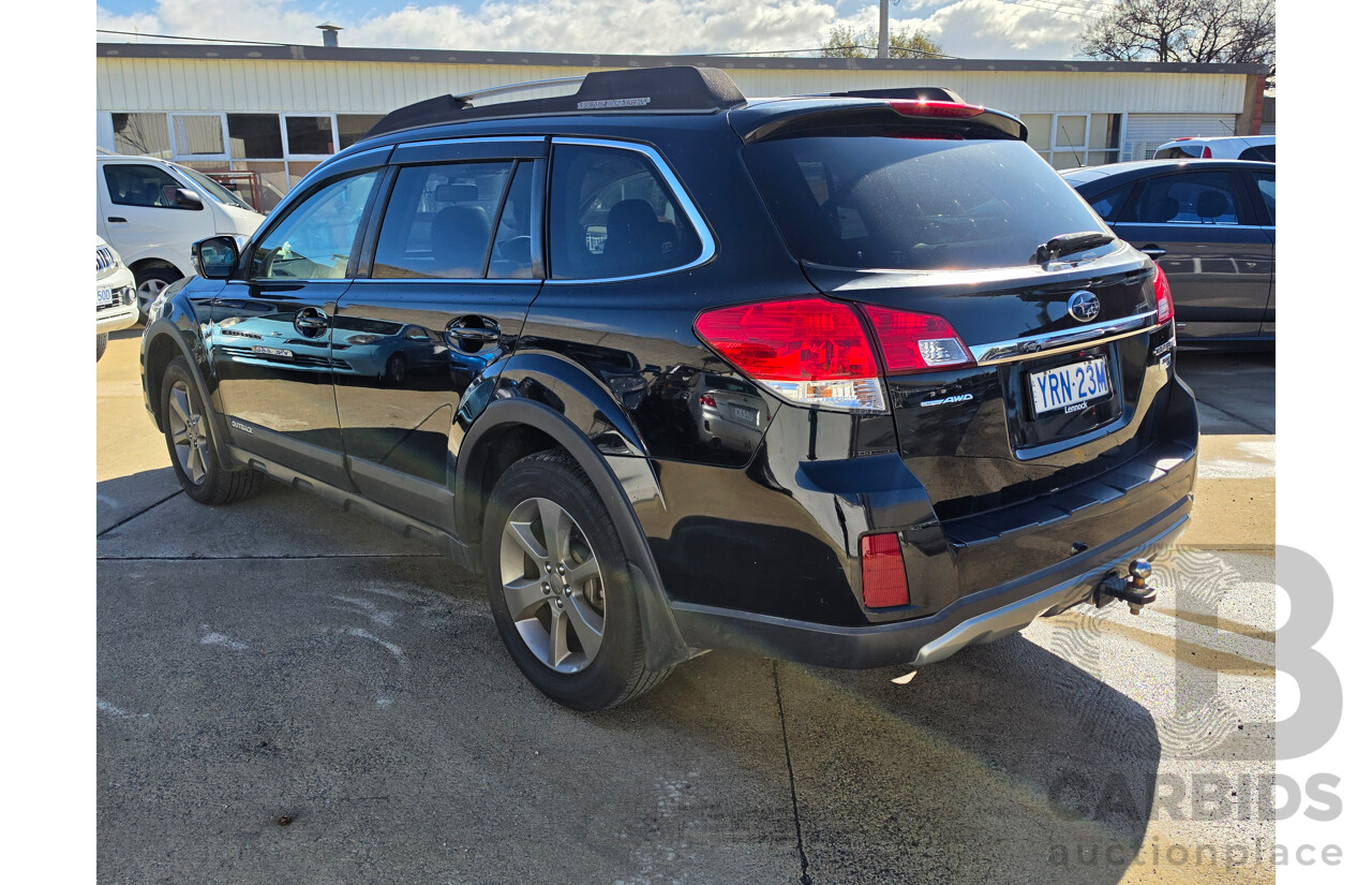 3/2014 Subaru Outback 2.0D Premium MY14 4d Wagon Black 2.0L