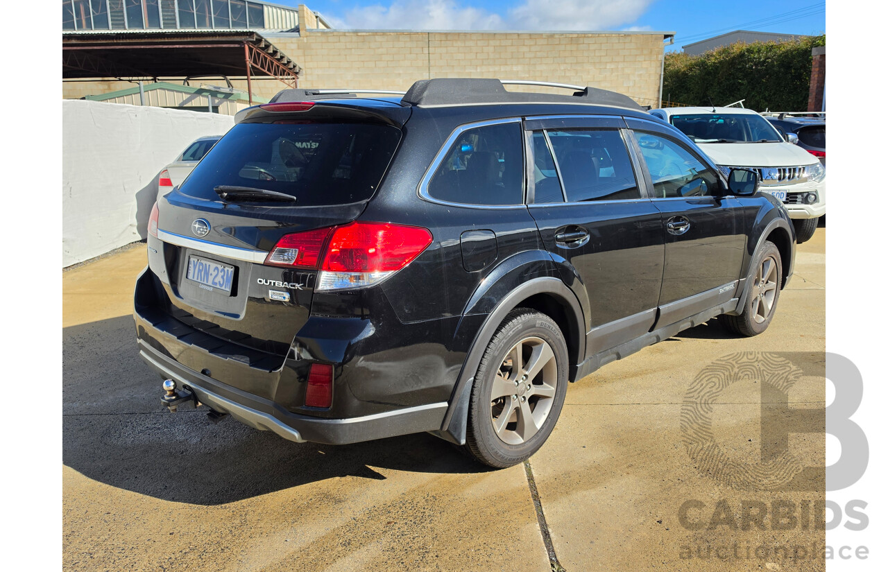 3/2014 Subaru Outback 2.0D Premium MY14 4d Wagon Black 2.0L