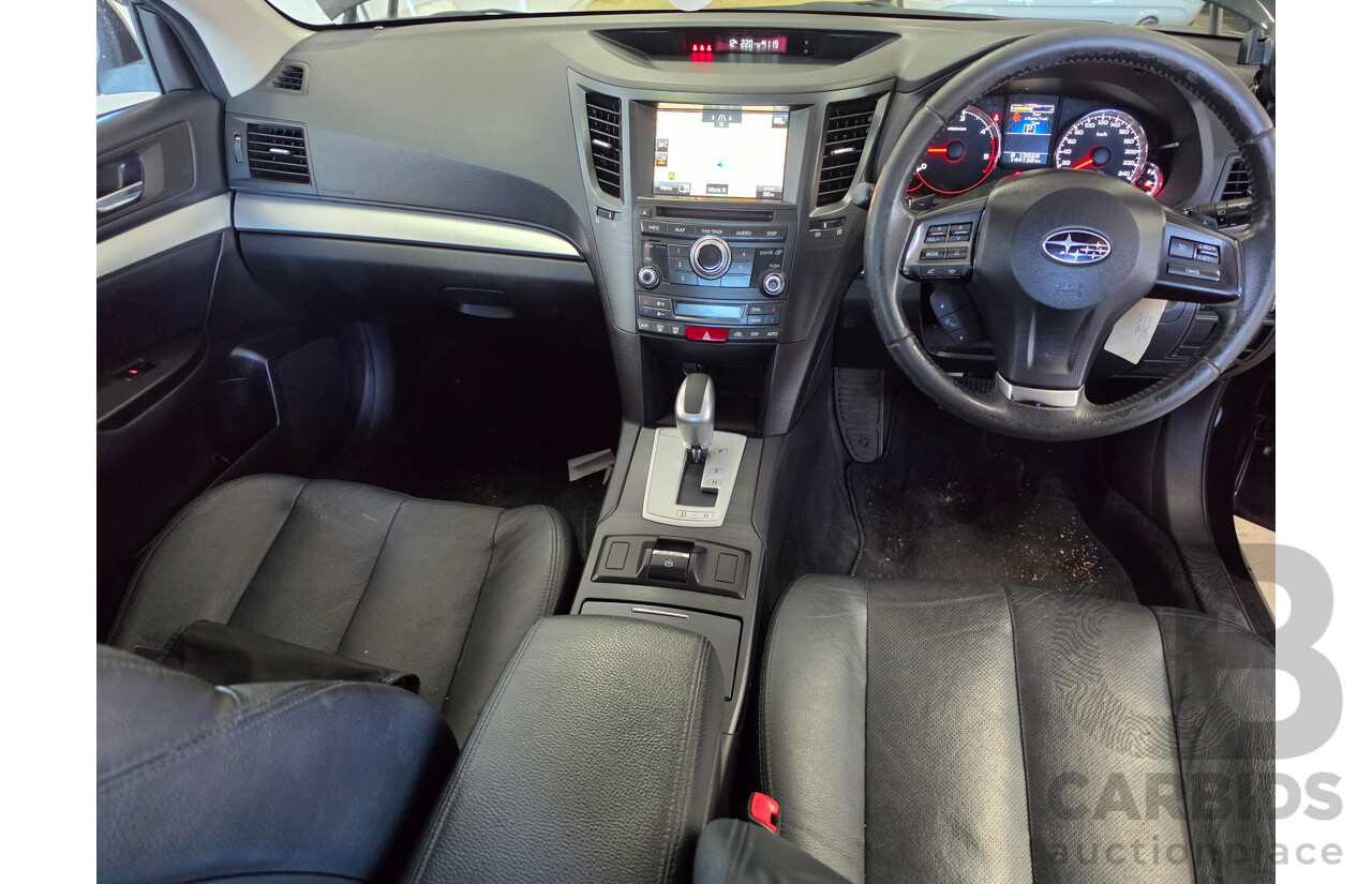 3/2014 Subaru Outback 2.0D Premium MY14 4d Wagon Black 2.0L