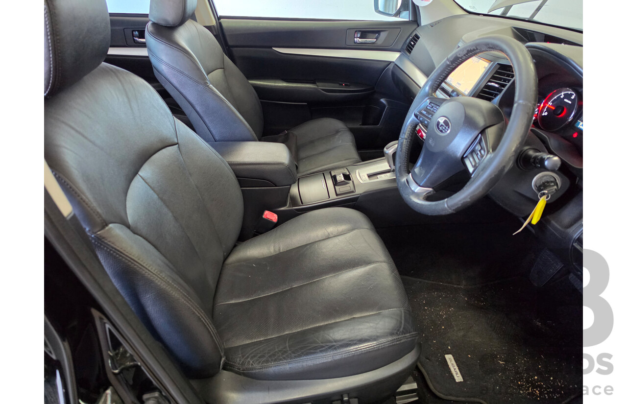 3/2014 Subaru Outback 2.0D Premium MY14 4d Wagon Black 2.0L