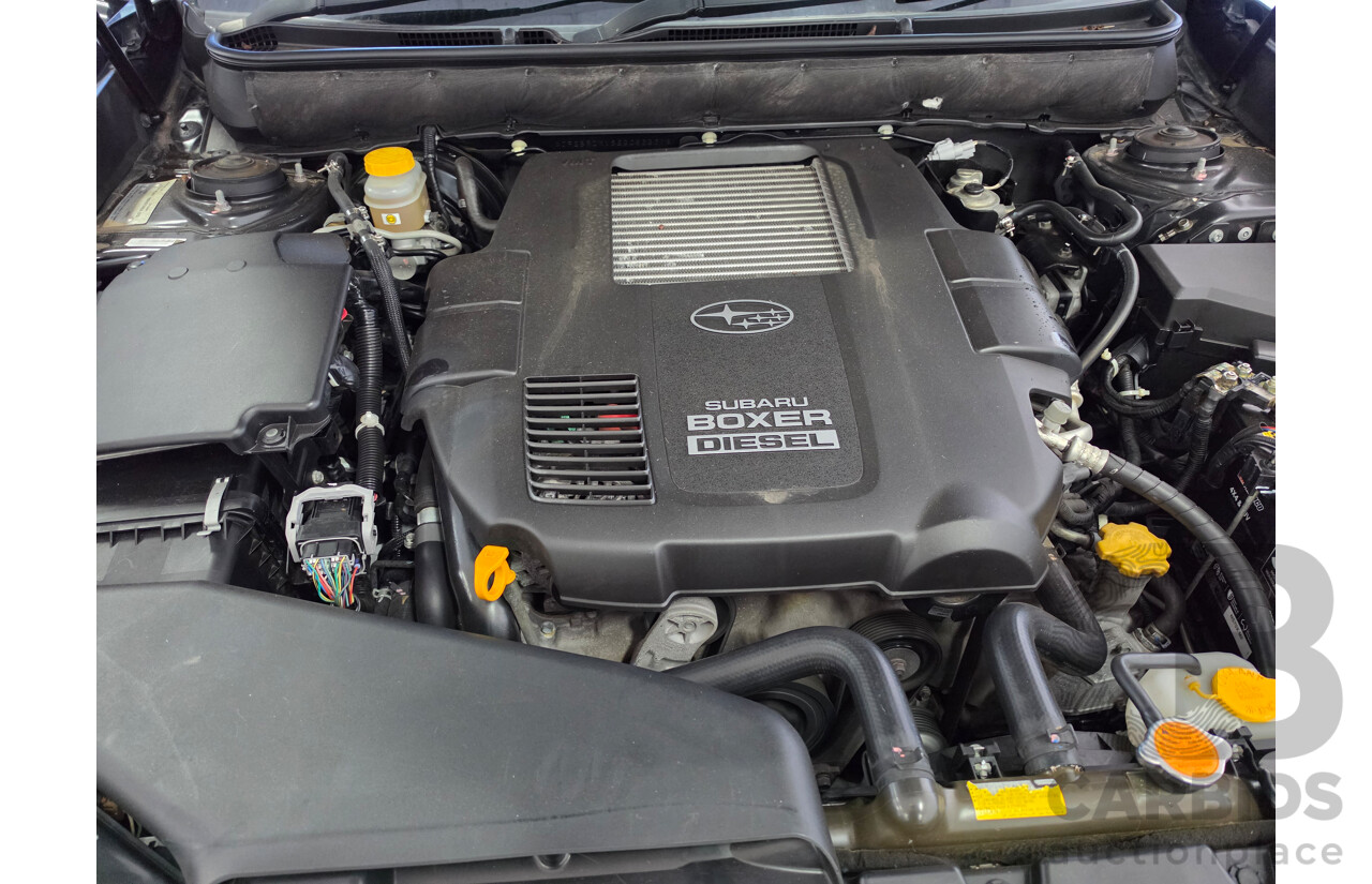 3/2014 Subaru Outback 2.0D Premium MY14 4d Wagon Black 2.0L