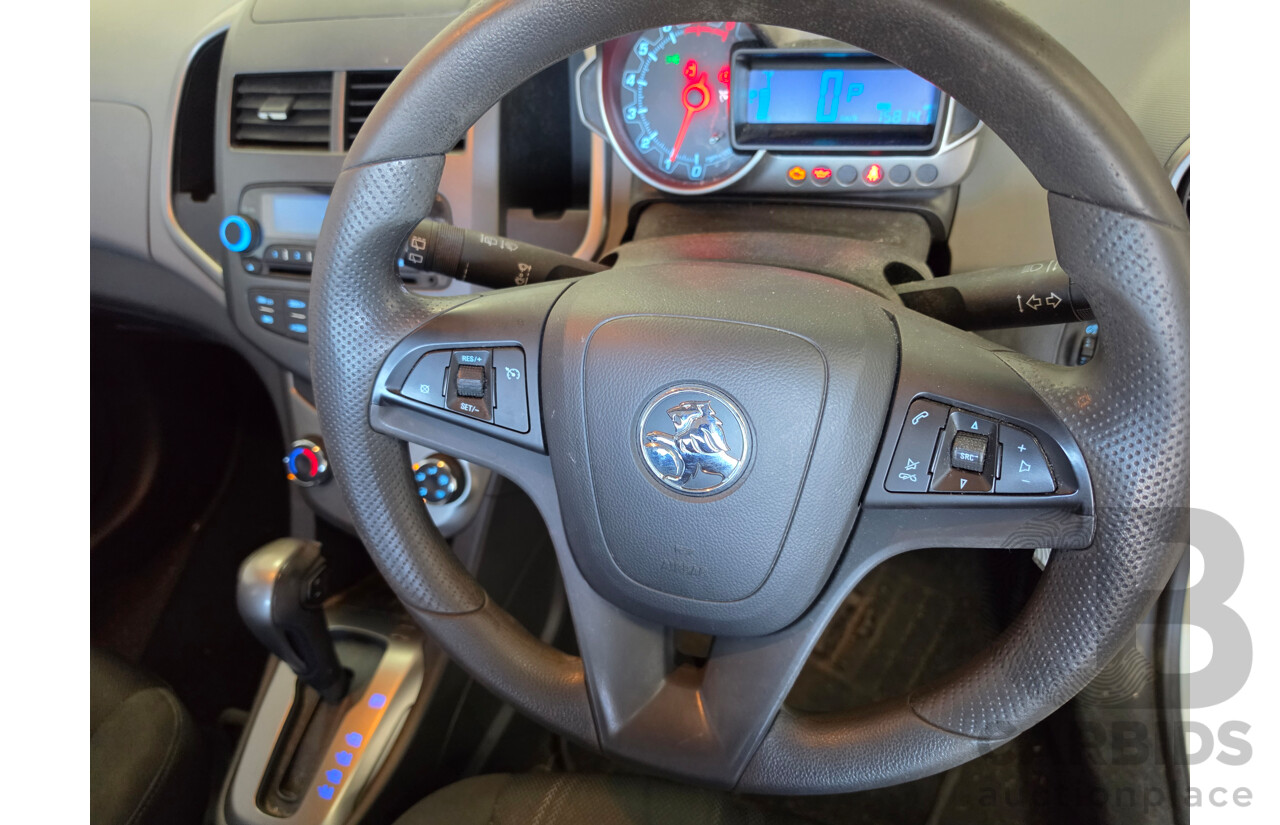 5/2013 Holden Barina CD TM MY13 5d Hatchback White 1.6L