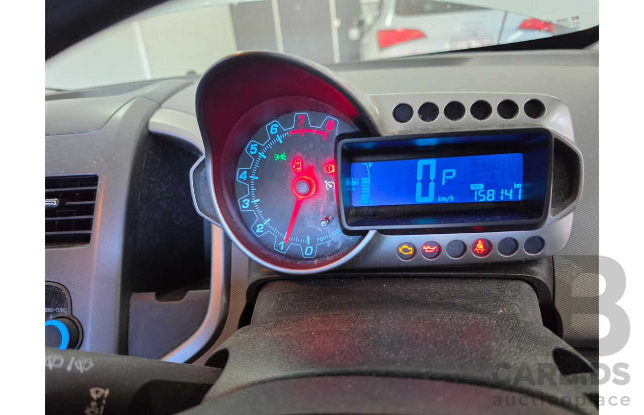 5/2013 Holden Barina CD TM MY13 5d Hatchback White 1.6L