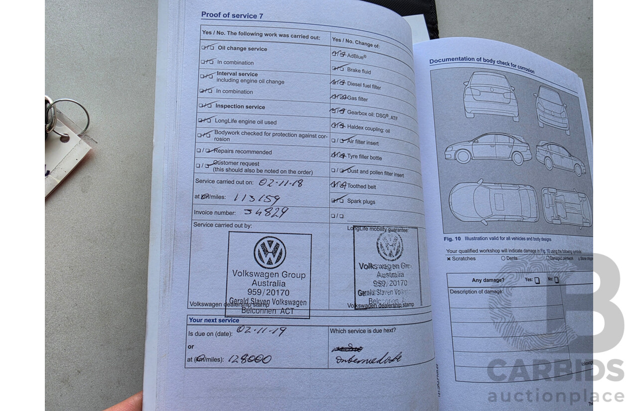 8/2013 Volkswagen Tiguan 118 TSI (4x2) 5NC MY13.5 4d Wagon White 1.4L