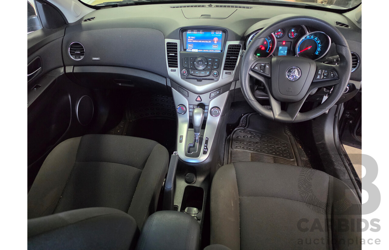 4/2015 Holden Cruze Equipe JH MY14 5d Hatchback Black 1.8L