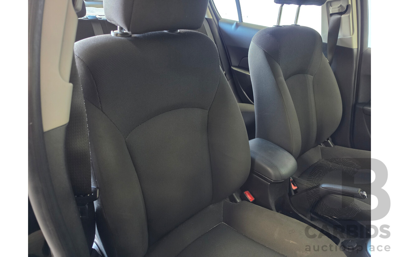 4/2015 Holden Cruze Equipe JH MY14 5d Hatchback Black 1.8L