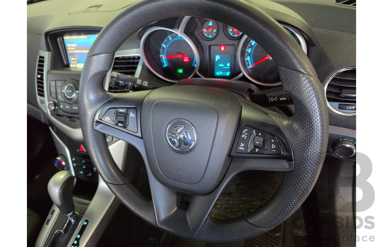 4/2015 Holden Cruze Equipe JH MY14 5d Hatchback Black 1.8L