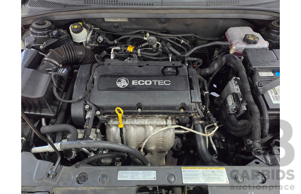 4/2015 Holden Cruze Equipe JH MY14 5d Hatchback Black 1.8L