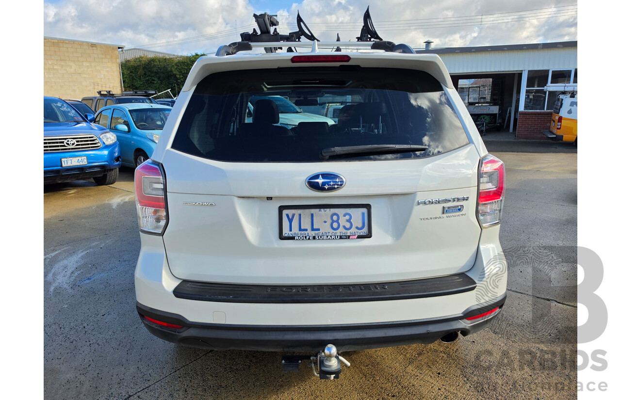 09/2016 Subaru Forester 2.0D-S AWD MY16 4D Wagon White 2.0L