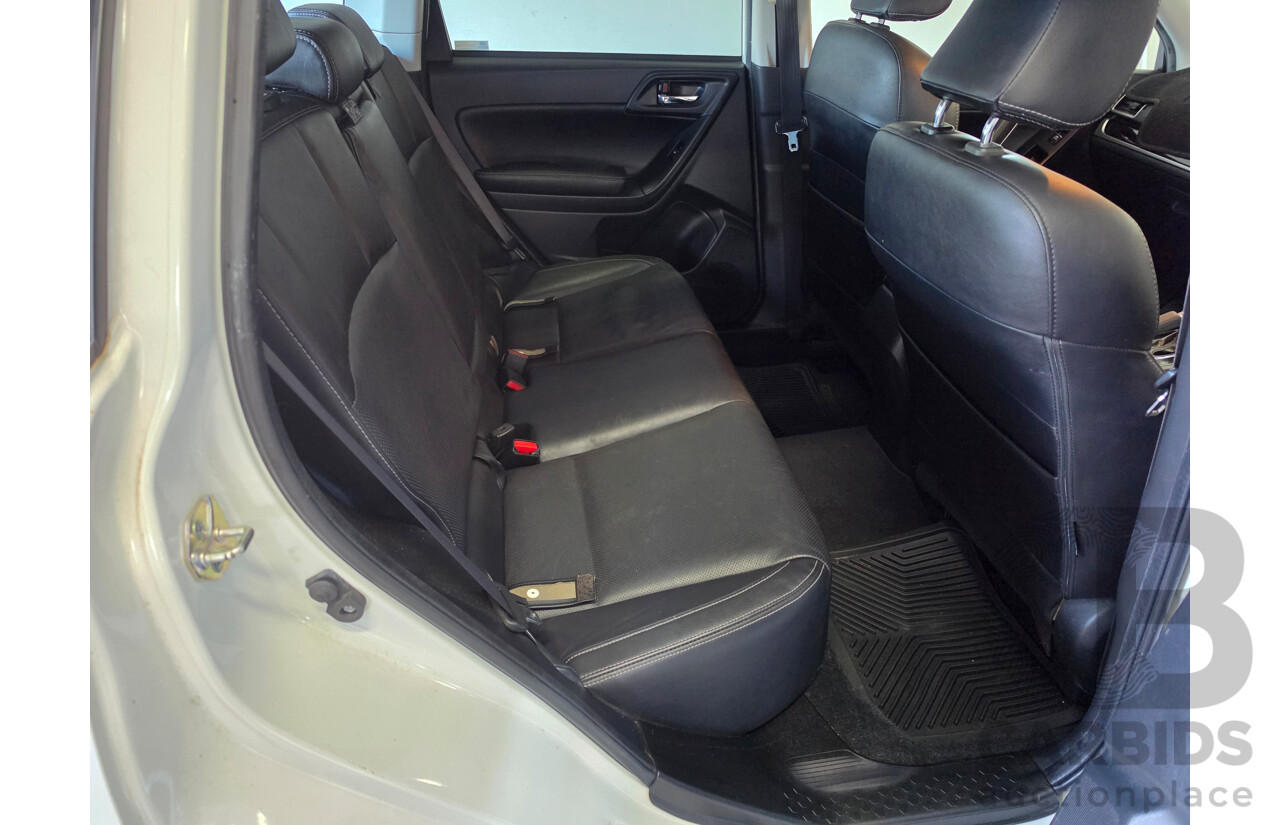 09/2016 Subaru Forester 2.0D-S AWD MY16 4D Wagon White 2.0L