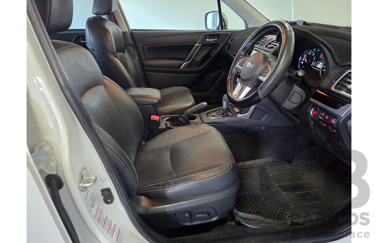 09/2016 Subaru Forester 2.0D-S AWD MY16 4D Wagon White 2.0L