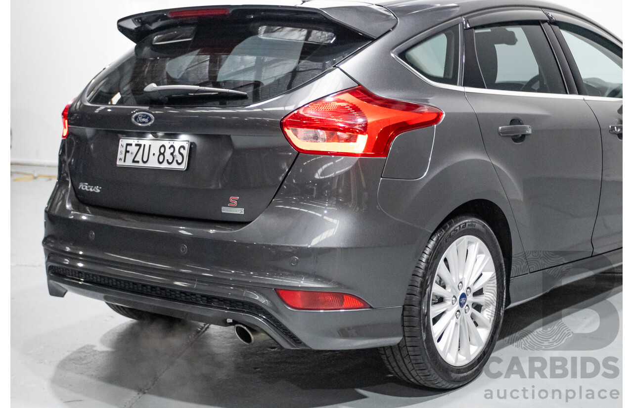 8/2016 Ford Focus Sport LZ 5d Hatchback Magnetic Grey Turbo 1.5L