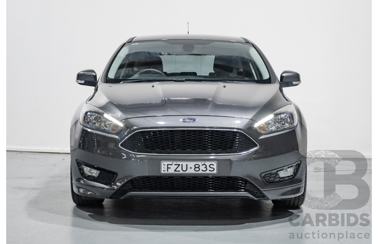 8/2016 Ford Focus Sport LZ 5d Hatchback Magnetic Grey Turbo 1.5L