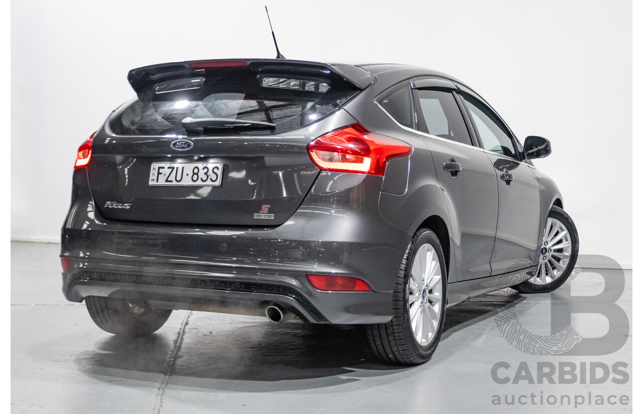 8/2016 Ford Focus Sport LZ 5d Hatchback Magnetic Grey Turbo 1.5L