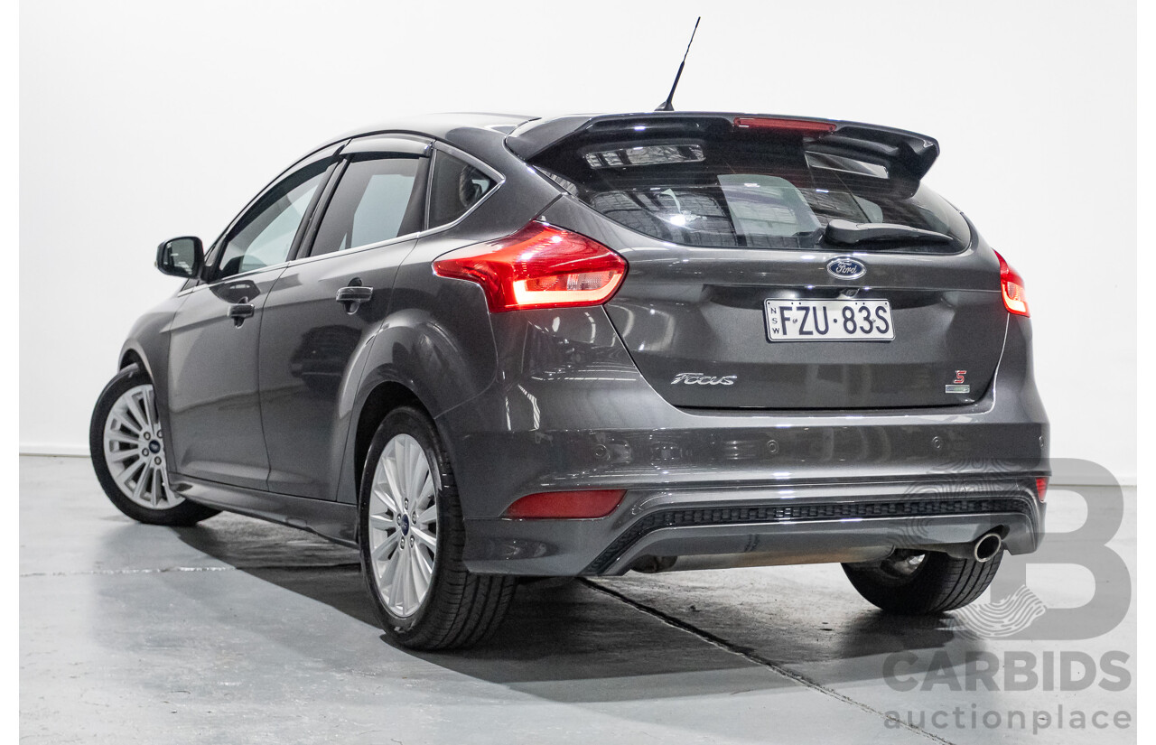 8/2016 Ford Focus Sport LZ 5d Hatchback Magnetic Grey Turbo 1.5L