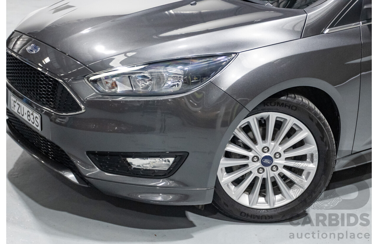 8/2016 Ford Focus Sport LZ 5d Hatchback Magnetic Grey Turbo 1.5L
