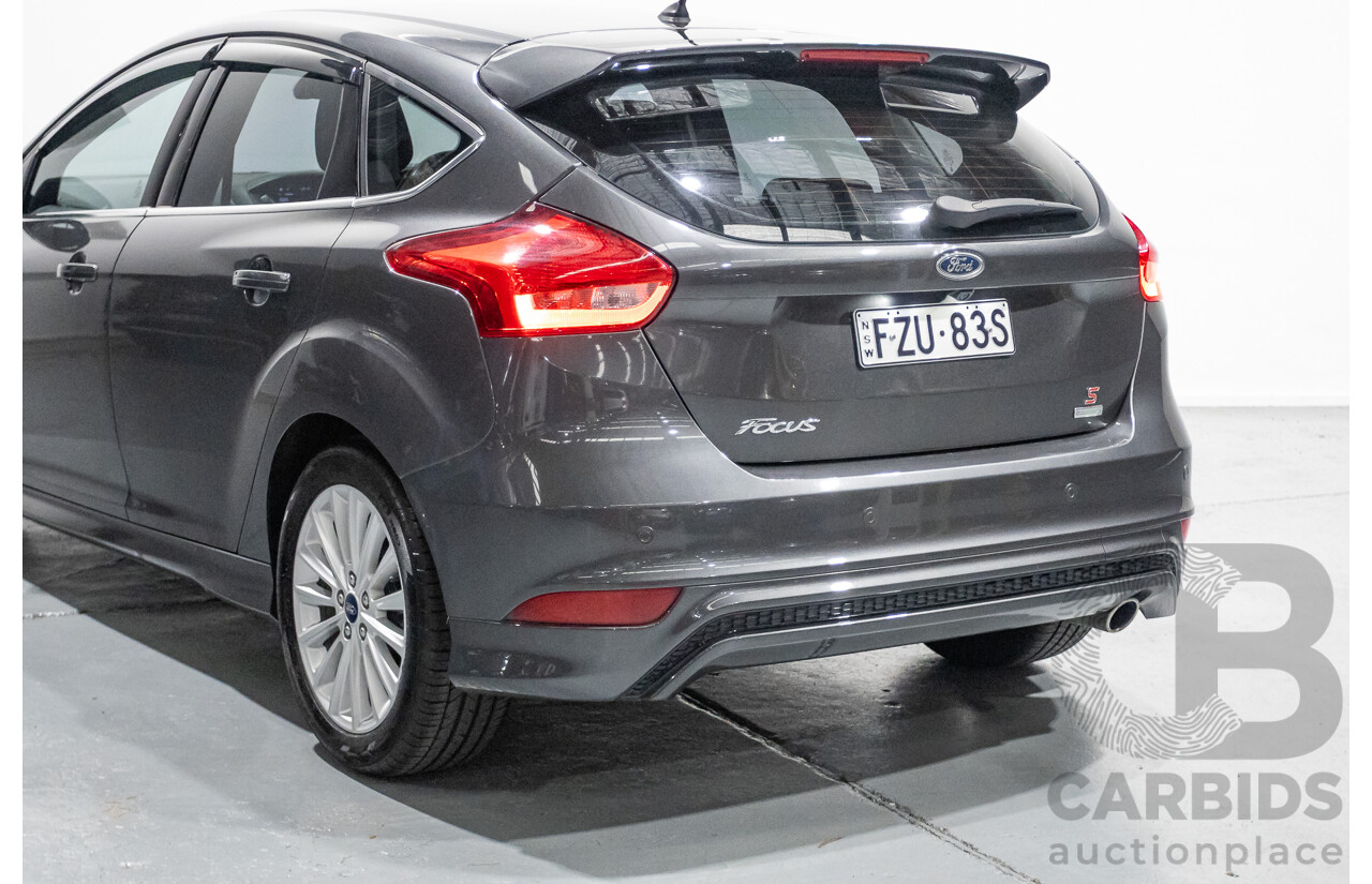8/2016 Ford Focus Sport LZ 5d Hatchback Magnetic Grey Turbo 1.5L