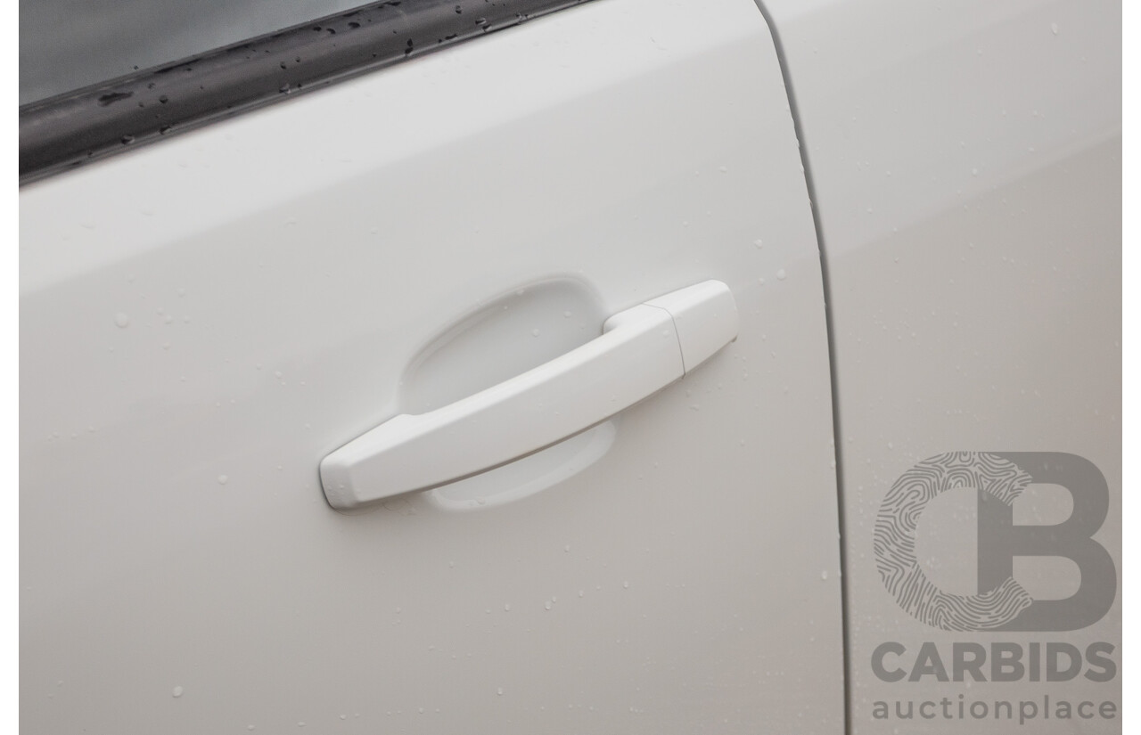 12/2017 Holden Colorado LS (4x4) RG MY18 Crew Cab P/Up White Turbo Diesel 2.8L