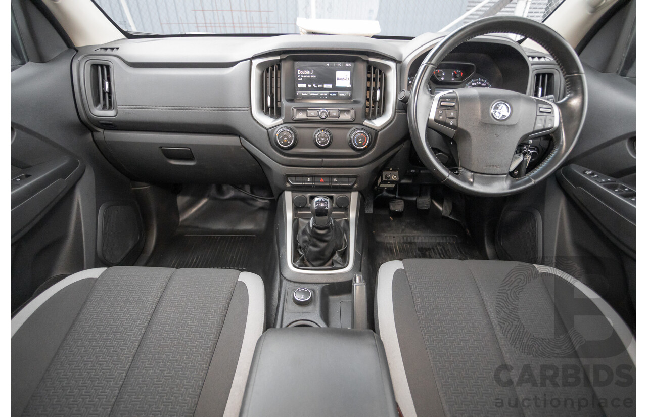12/2017 Holden Colorado LS (4x4) RG MY18 Crew Cab P/Up White Turbo Diesel 2.8L