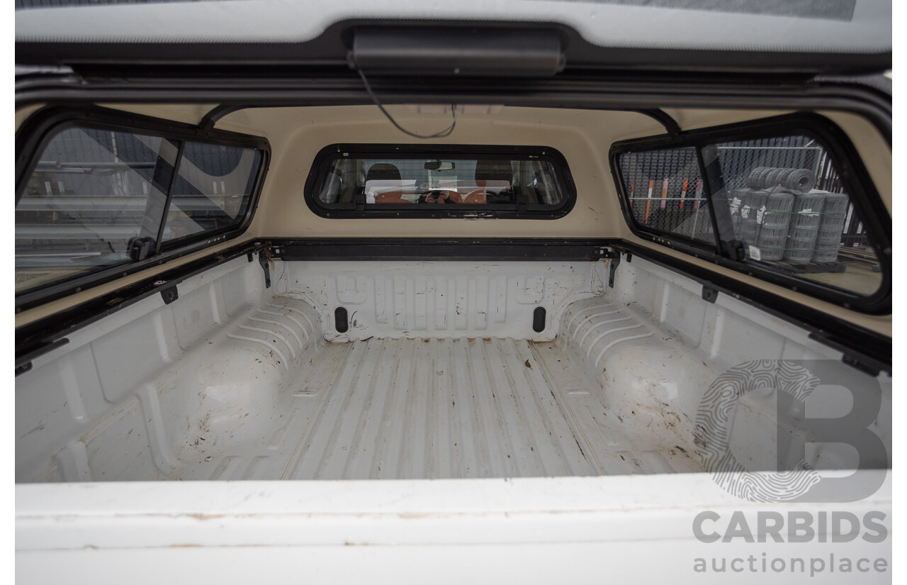 12/2017 Holden Colorado LS (4x4) RG MY18 Crew Cab P/Up White Turbo Diesel 2.8L