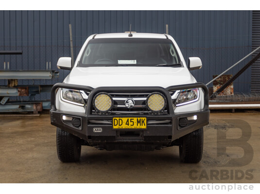 1663456 · 12/2017 Holden Colorado LS (4x4) RG MY18 Crew Cab P/Up White Turbo Diesel 2.8L