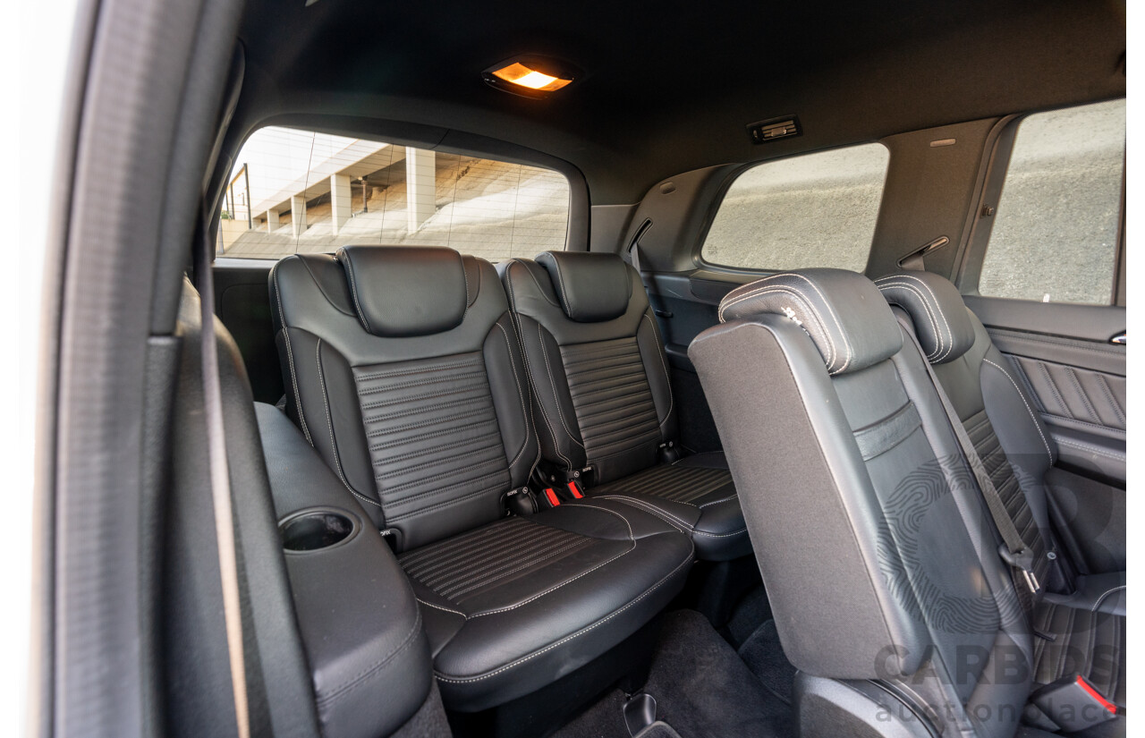 2/2019 Mercedes Benz GLS 350d AMG Pack 4MATIC (AWD) X166 MY18 4d Wagon Iridium Silver Metallic Turbo V6 3.0L