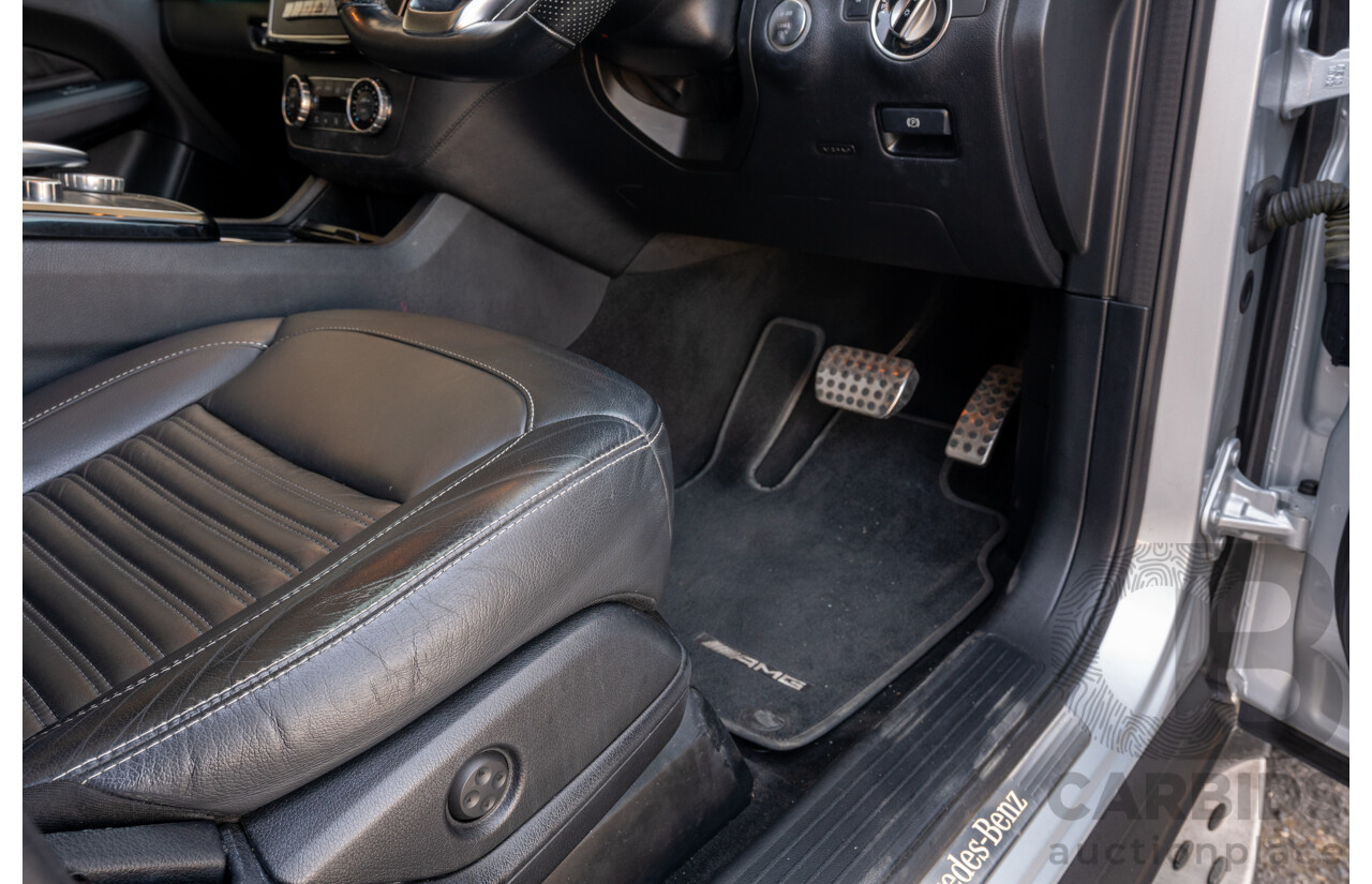 2/2019 Mercedes Benz GLS 350d AMG Pack 4MATIC (AWD) X166 MY18 4d Wagon Iridium Silver Metallic Turbo V6 3.0L