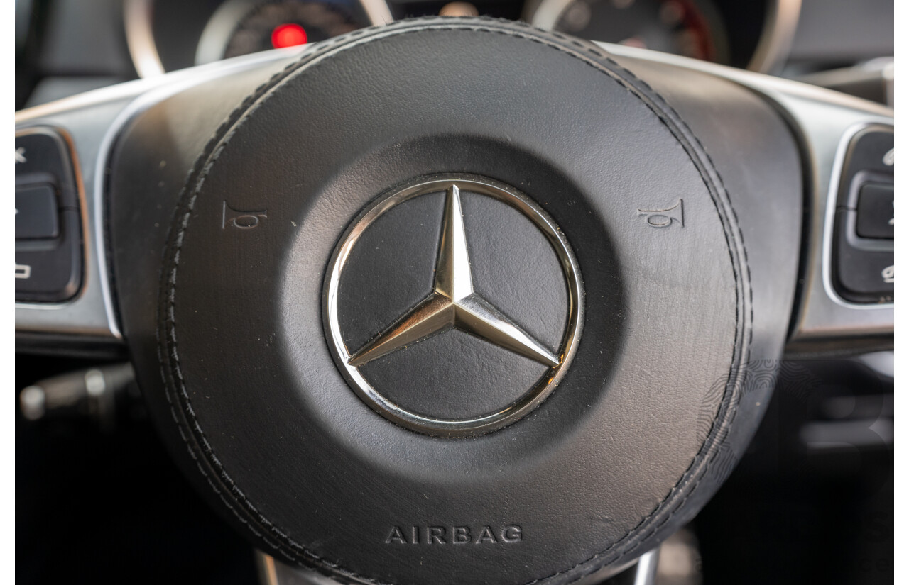 2/2019 Mercedes Benz GLS 350d AMG Pack 4MATIC (AWD) X166 MY18 4d Wagon Iridium Silver Metallic Turbo V6 3.0L