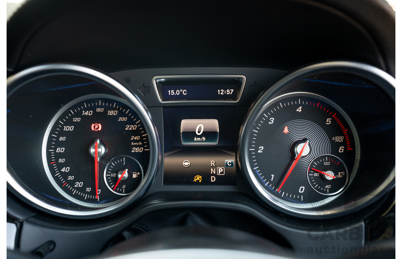 2/2019 Mercedes Benz GLS 350d AMG Pack 4MATIC (AWD) X166 MY18 4d Wagon Iridium Silver Metallic Turbo V6 3.0L