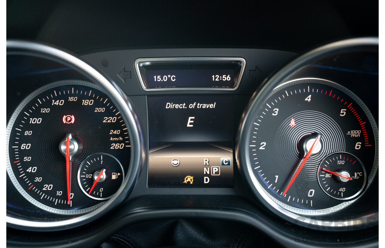 2/2019 Mercedes Benz GLS 350d AMG Pack 4MATIC (AWD) X166 MY18 4d Wagon Iridium Silver Metallic Turbo V6 3.0L