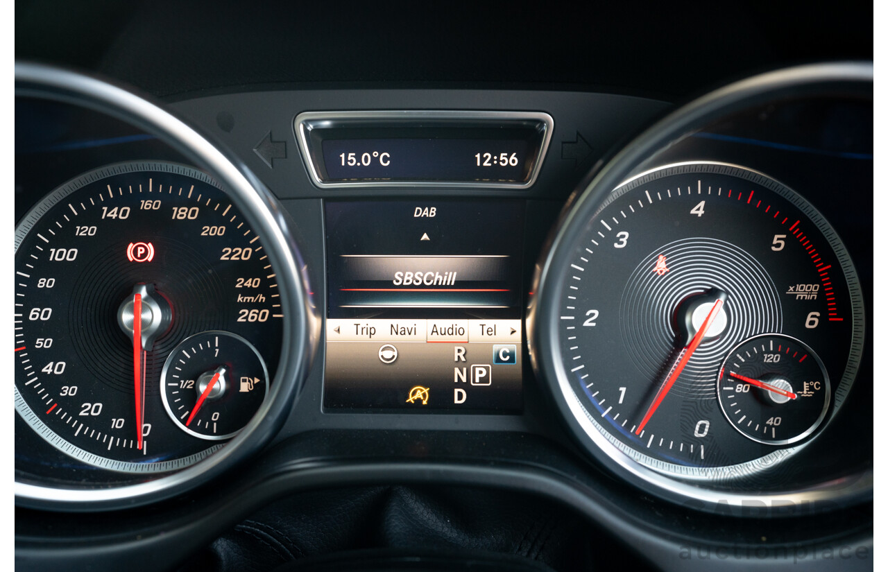 2/2019 Mercedes Benz GLS 350d AMG Pack 4MATIC (AWD) X166 MY18 4d Wagon Iridium Silver Metallic Turbo V6 3.0L
