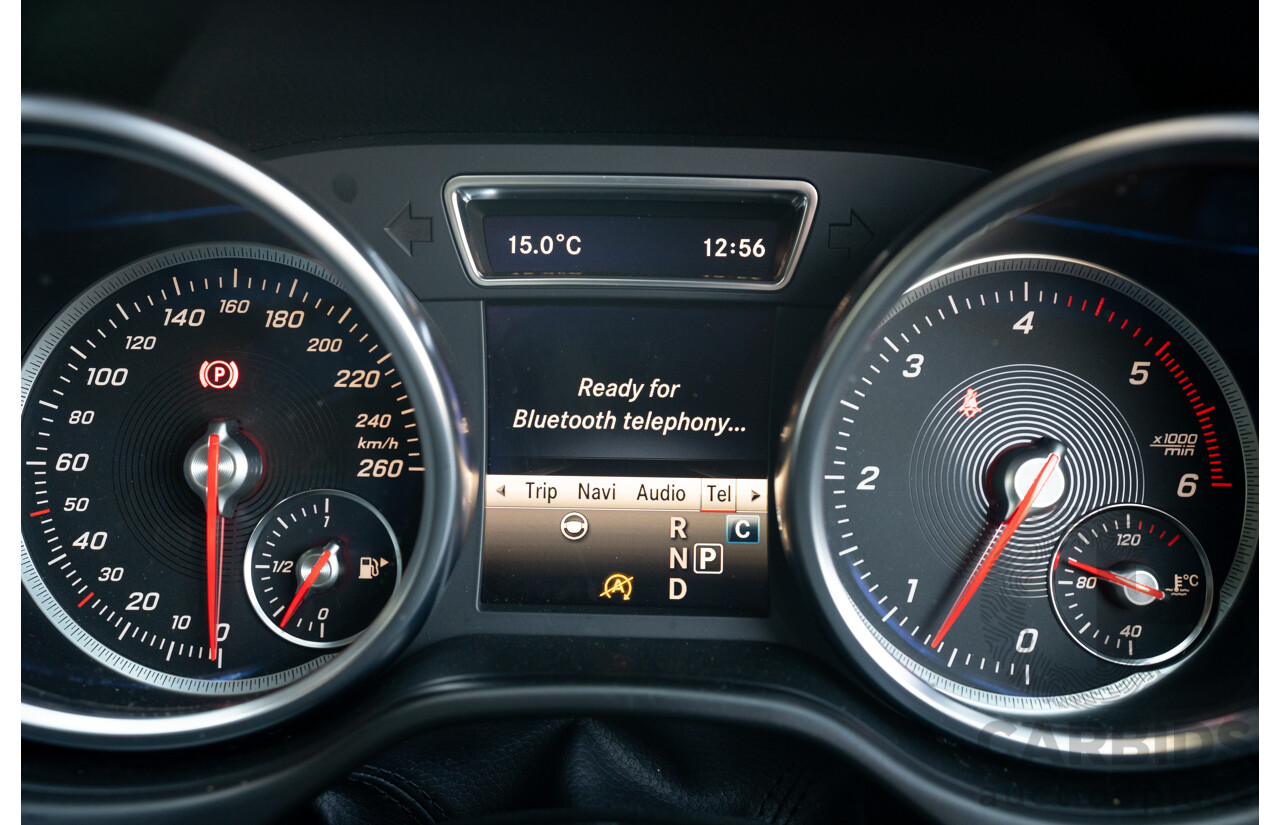 2/2019 Mercedes Benz GLS 350d AMG Pack 4MATIC (AWD) X166 MY18 4d Wagon Iridium Silver Metallic Turbo V6 3.0L