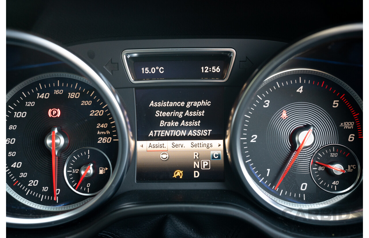 2/2019 Mercedes Benz GLS 350d AMG Pack 4MATIC (AWD) X166 MY18 4d Wagon Iridium Silver Metallic Turbo V6 3.0L