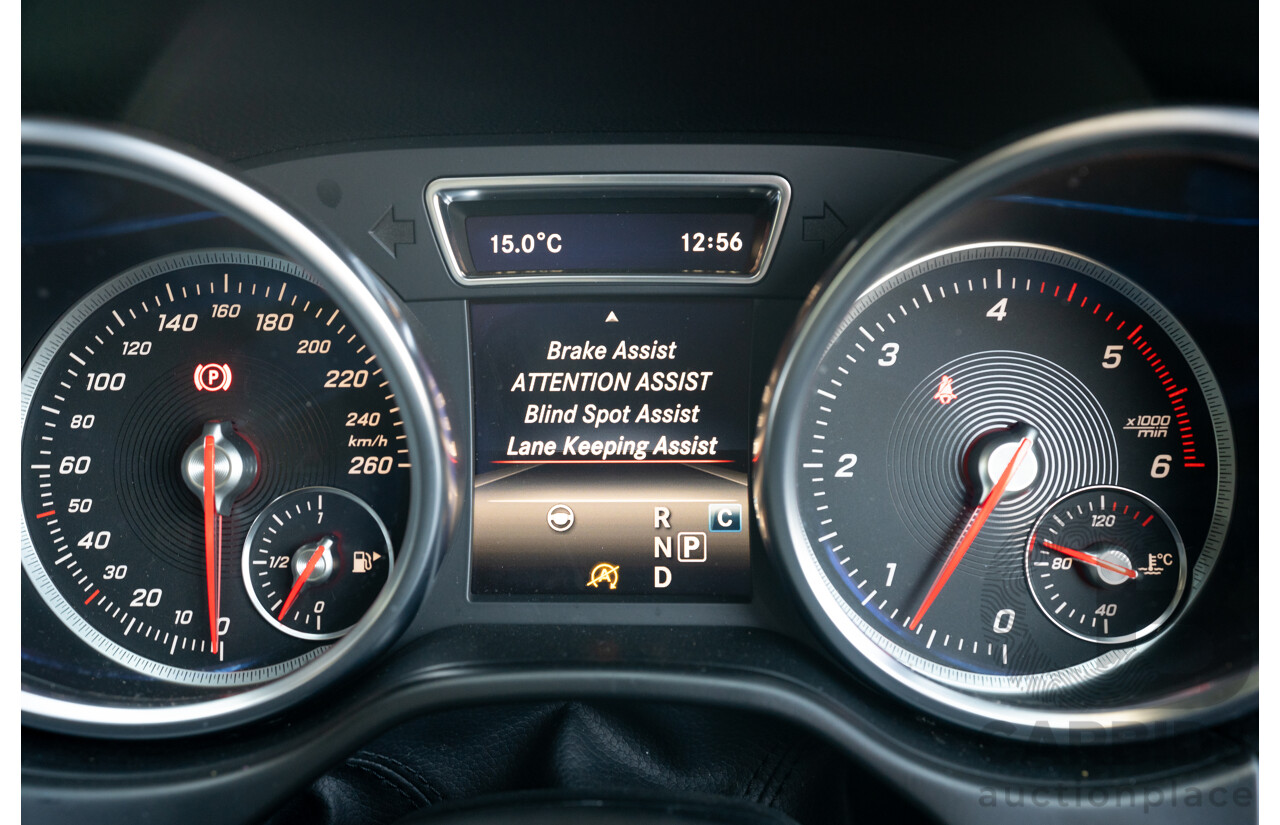 2/2019 Mercedes Benz GLS 350d AMG Pack 4MATIC (AWD) X166 MY18 4d Wagon Iridium Silver Metallic Turbo V6 3.0L
