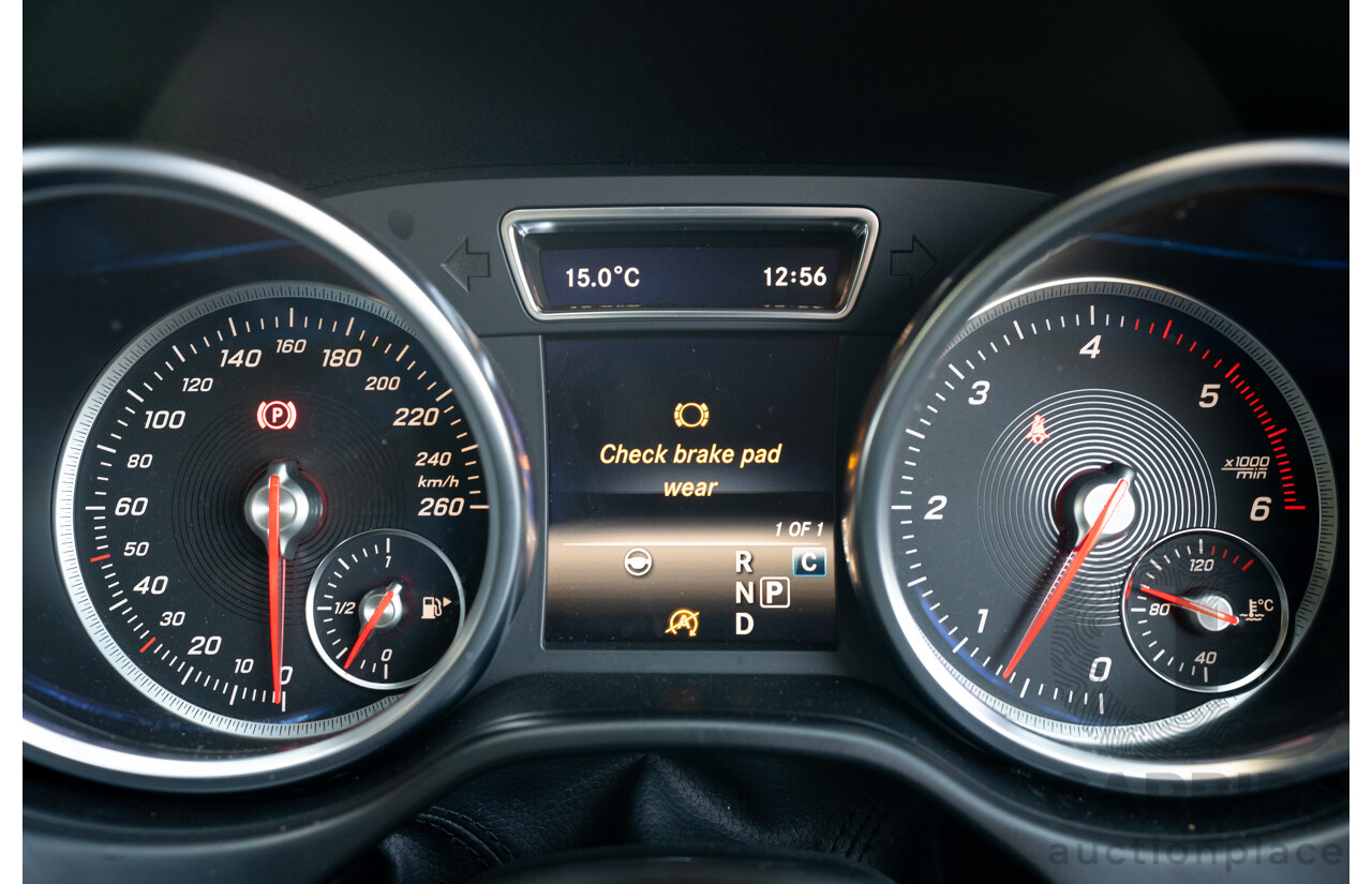 2/2019 Mercedes Benz GLS 350d AMG Pack 4MATIC (AWD) X166 MY18 4d Wagon Iridium Silver Metallic Turbo V6 3.0L