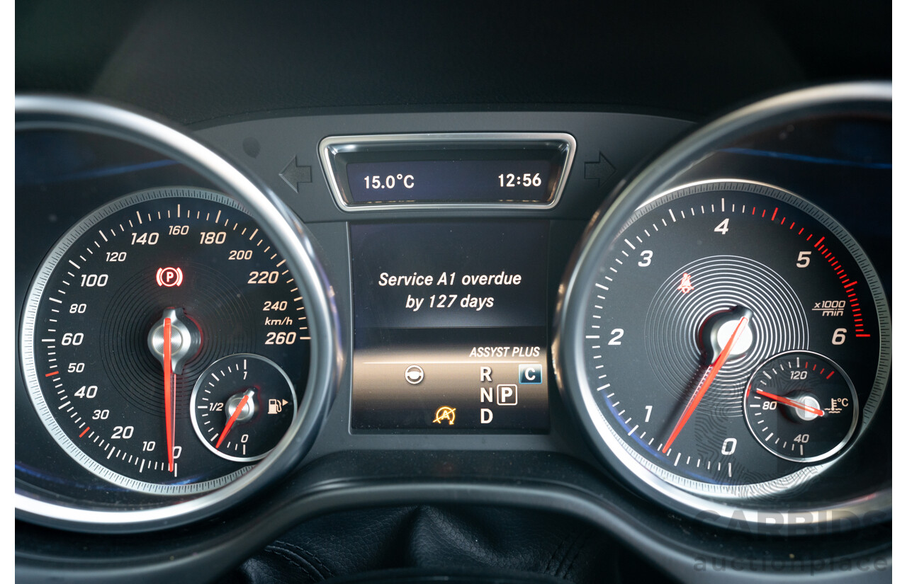 2/2019 Mercedes Benz GLS 350d AMG Pack 4MATIC (AWD) X166 MY18 4d Wagon Iridium Silver Metallic Turbo V6 3.0L