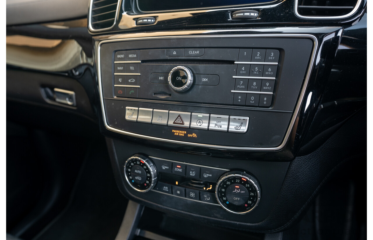 2/2019 Mercedes Benz GLS 350d AMG Pack 4MATIC (AWD) X166 MY18 4d Wagon Iridium Silver Metallic Turbo V6 3.0L