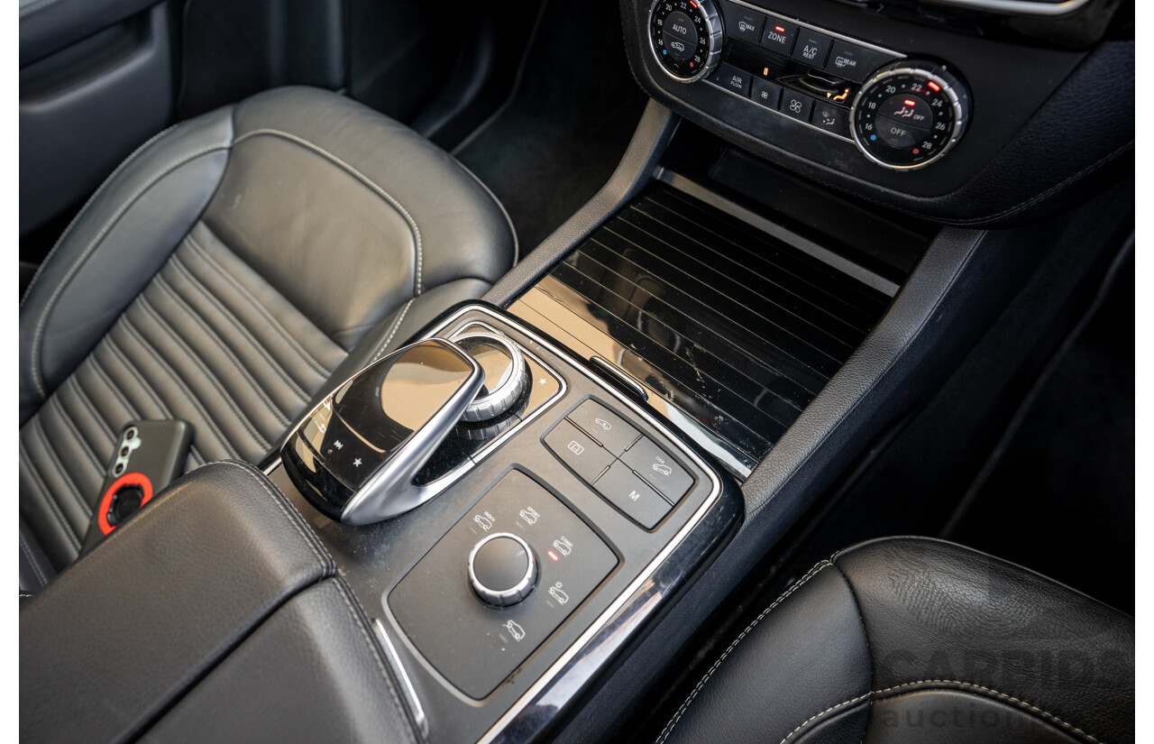 2/2019 Mercedes Benz GLS 350d AMG Pack 4MATIC (AWD) X166 MY18 4d Wagon Iridium Silver Metallic Turbo V6 3.0L