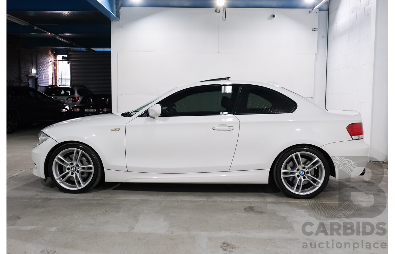 4/2010 BMW 135i Sport E82 MY11 2d Coupe Alpin White Turbo 3.0L