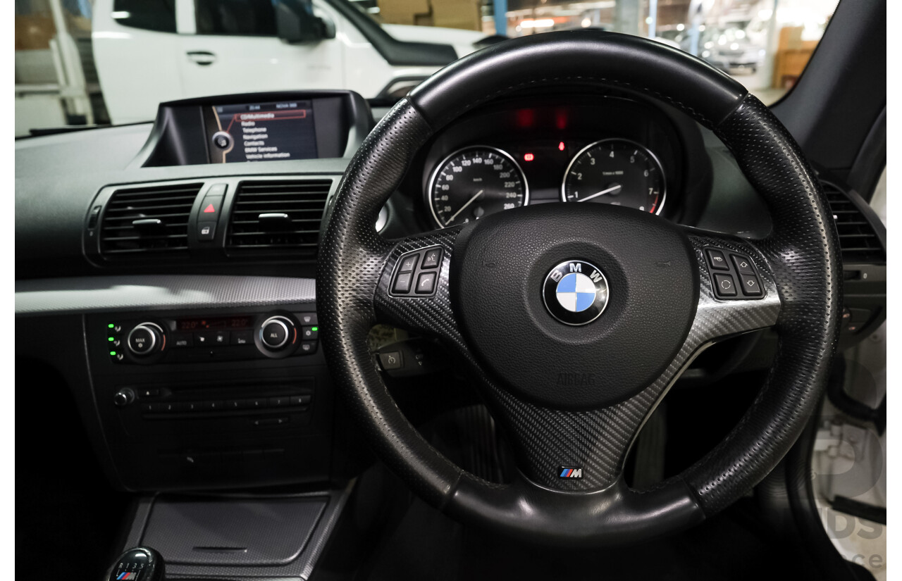 4/2010 BMW 135i Sport E82 MY11 2d Coupe Alpin White Turbo 3.0L