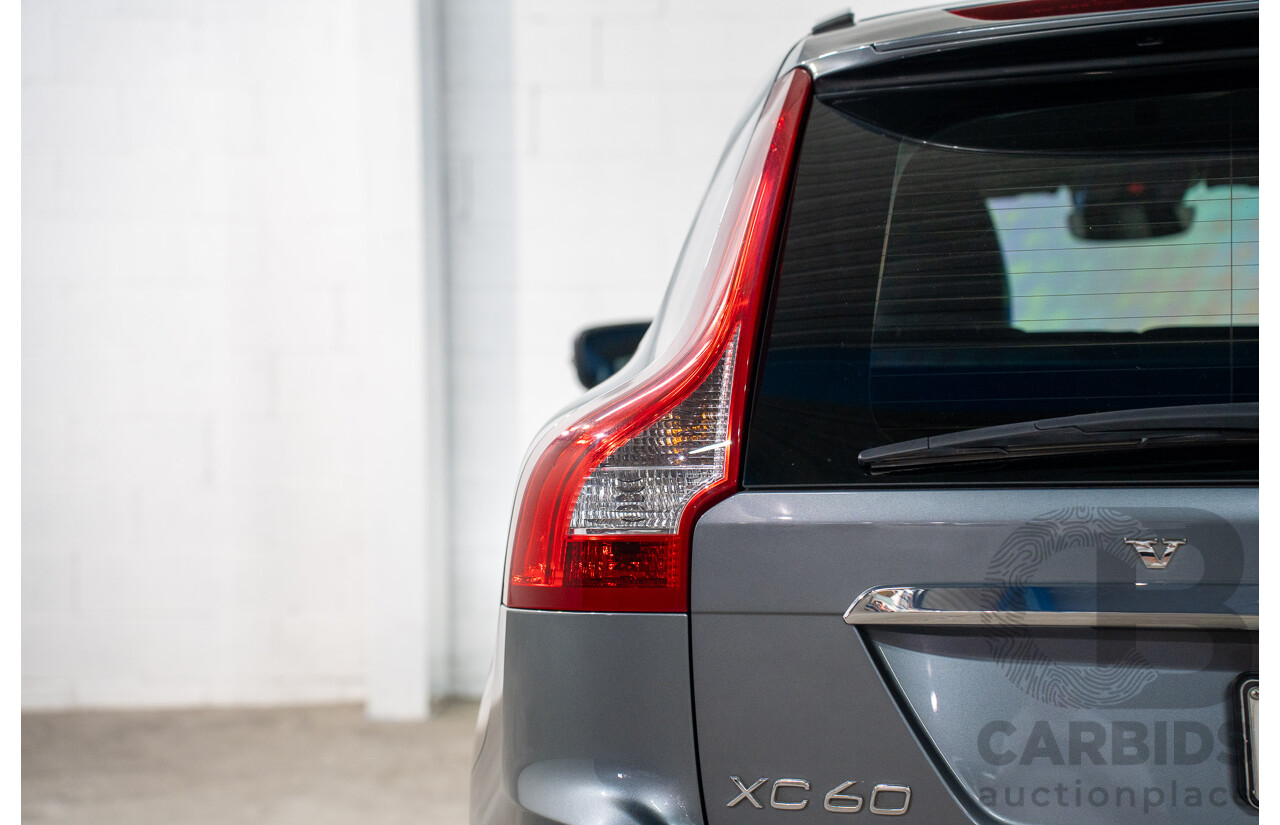 08/2016 Volvo Xc60 T5 Luxury (AWD) DZ MY17 4D Wagon Osmium Grey Turbo 2.0L