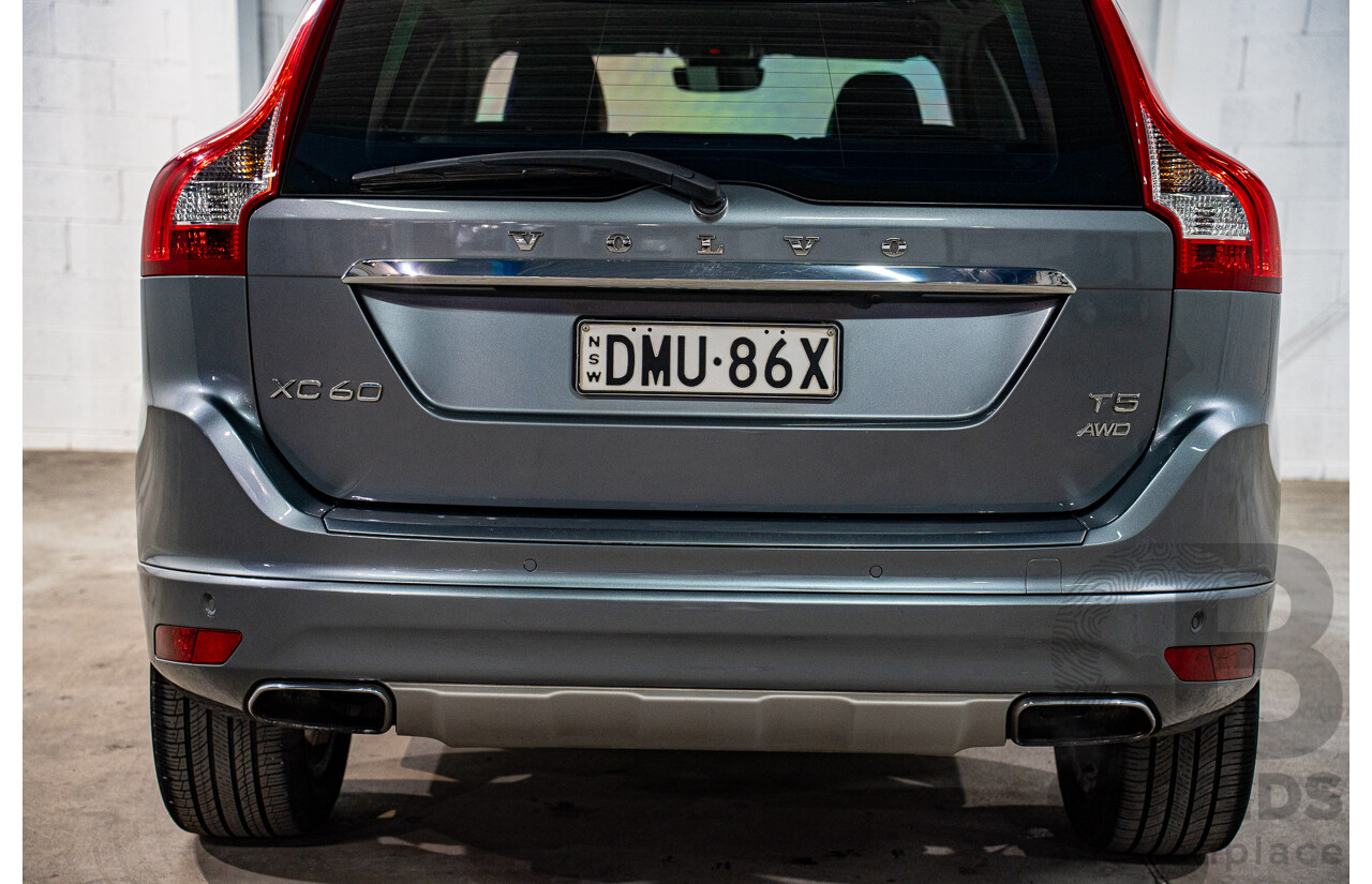 08/2016 Volvo Xc60 T5 Luxury (AWD) DZ MY17 4D Wagon Osmium Grey Turbo 2.0L