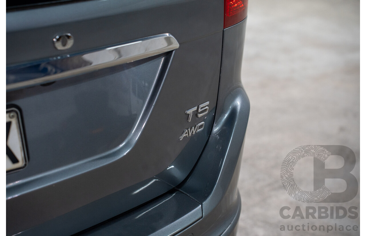 08/2016 Volvo Xc60 T5 Luxury (AWD) DZ MY17 4D Wagon Osmium Grey Turbo 2.0L